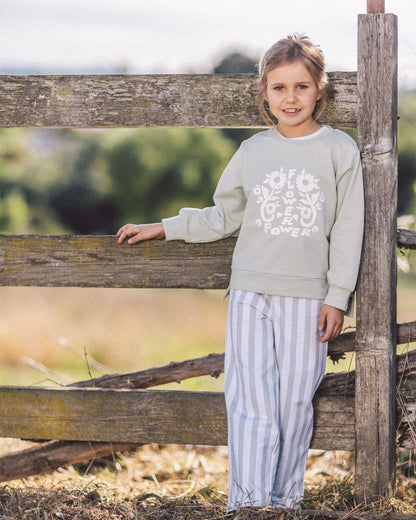 Feather 4 Arrow Kids Liv Pullover Top SEAFOAM