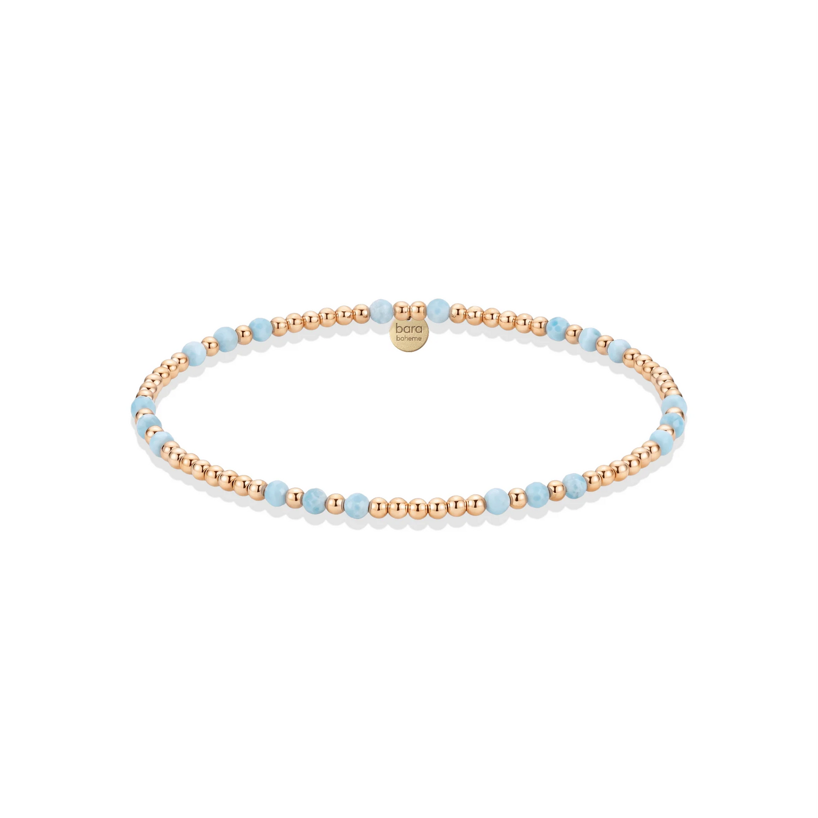 Bara Boheme Fortune Bracelet GOLD / BLUE OPAL