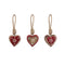 Demdaco Gingerbread Wood Heart Ornament