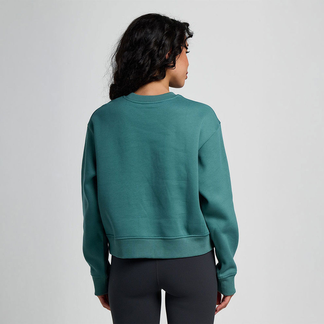 Free Fly W Bamboo Northcoast Fleece Crew SEA PINE