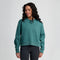 Free Fly W Bamboo Northcoast Fleece Crew SEA PINE