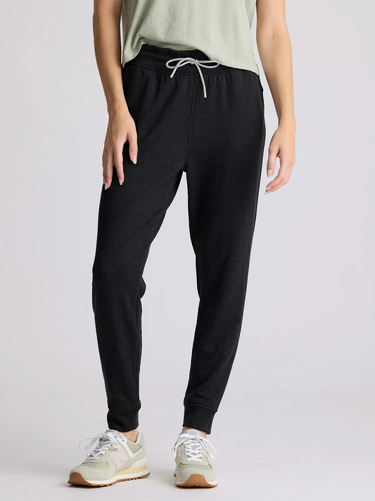 Free Fly W Bamboo LW Fleece Jogger HEATHER BLACK