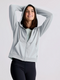 Free Fly W Bamboo LW Fleece Zip Hoodie HEATHER GREY