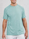 Tasc M SS Carrollton Mini Stripe Tee MEADOWBROOK / MARBLE HEATHER