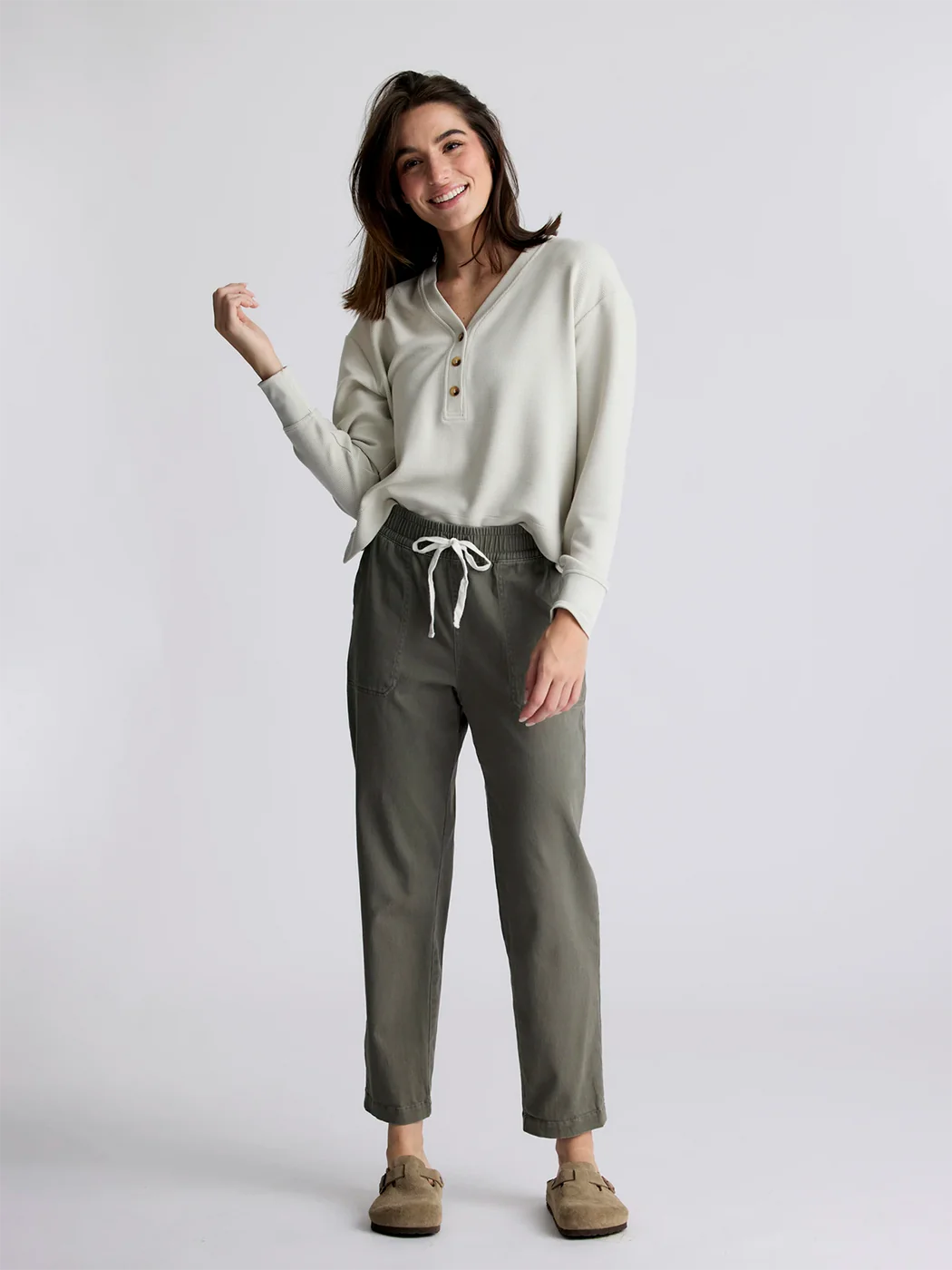 Free Fly W Pacifica Twill Pant SMOKEY OLIVE