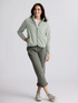 Free Fly W Gridback Fleece Jacket DESERT SAGE