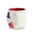Demdaco Ceramic Snowman Mug