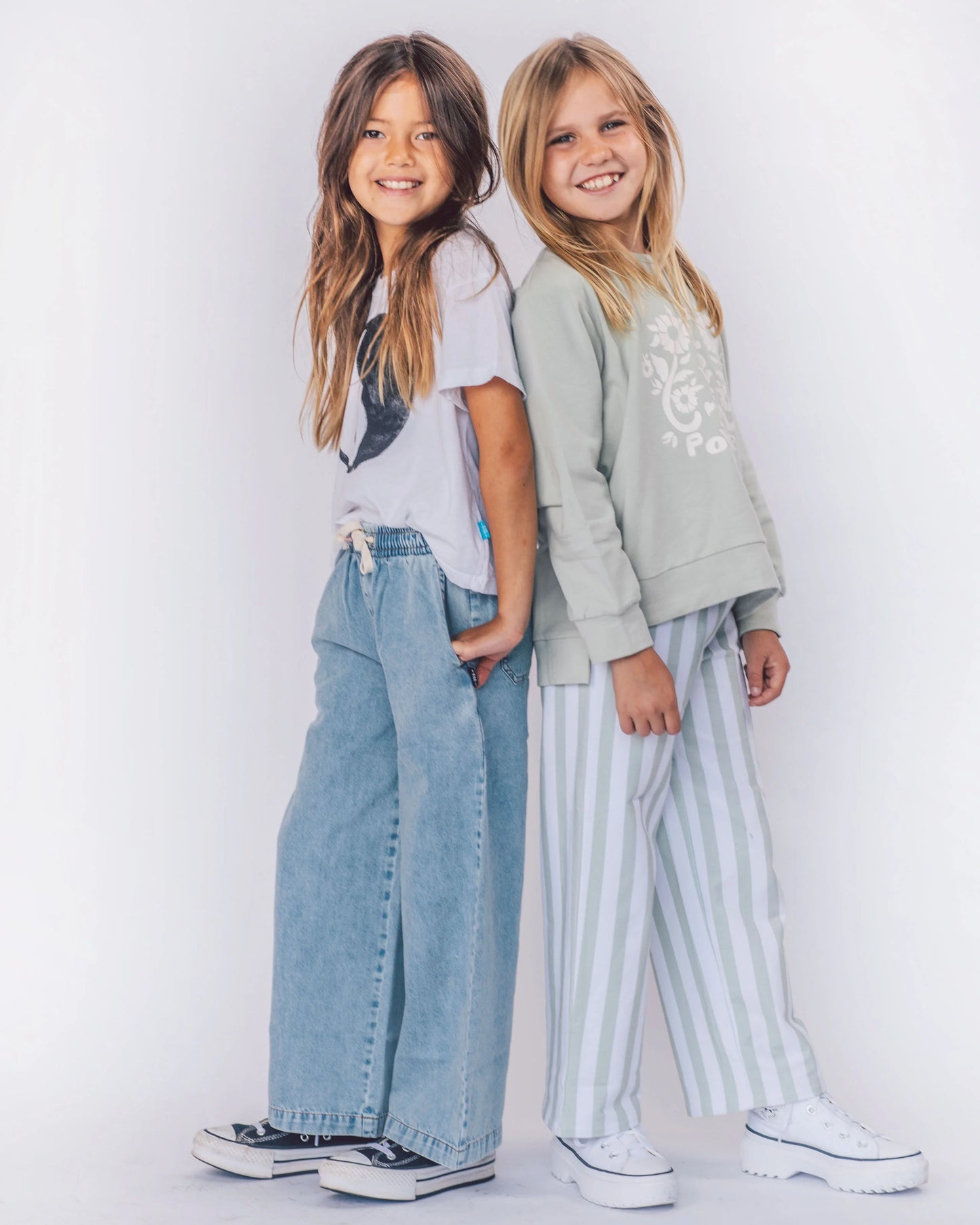 Feather 4 Arrow Kids  Forever Pant SEAFOAM