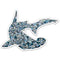 The Happy Sea 4" Hammerhead Sticker