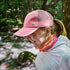 Turtle Fur Trekker Trucker Hat PINK