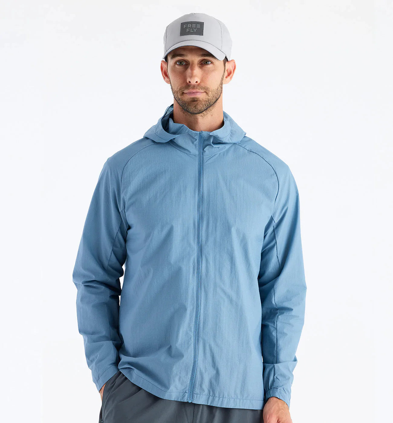 Free Fly M Headwind Jacket BLUE FOG