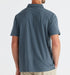 Free Fly M Bamboo Heritage Polo SLATE BLUE