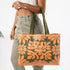 ALOHA Collection Ka'ulu Holo Holo Reversible Tote PAPAYA ON OLIVE