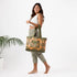 ALOHA Collection Ka'ulu Holo Holo Reversible Tote PAPAYA ON OLIVE
