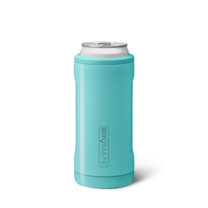 BruMate Hopsulator Slim 12 oz AQUA