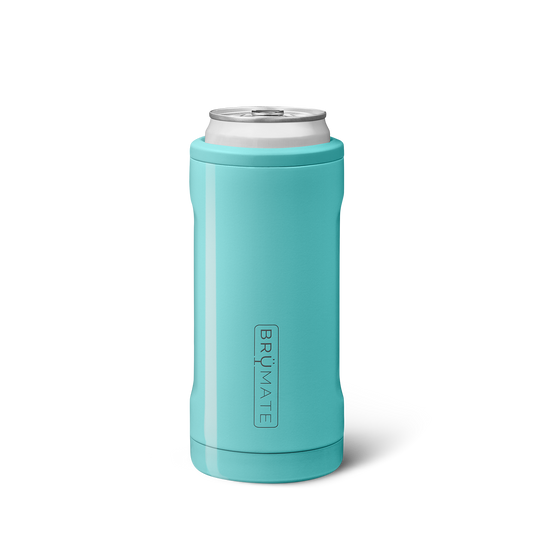 BruMate Hopsulator Slim 12 oz AQUA