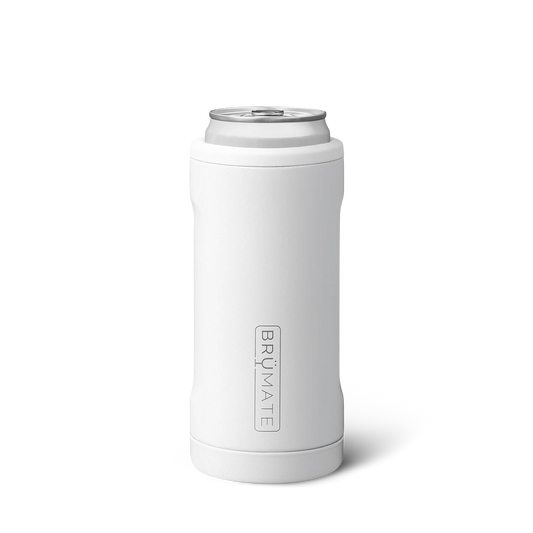 BruMate Hopsulator Slim 12 oz WHITE