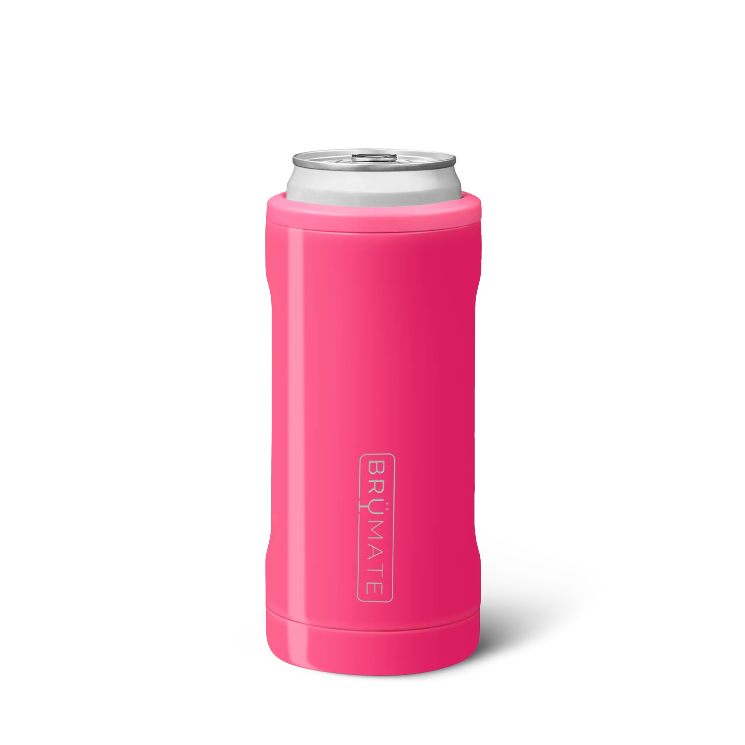 BruMate Hopsulator Slim 12 oz NEON PINK