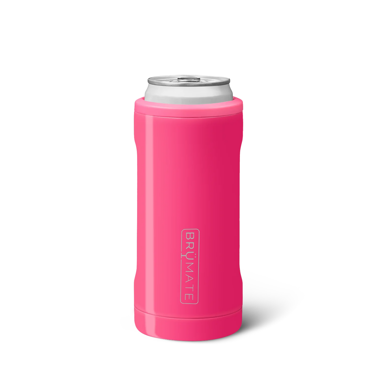 BruMate Hopsulator Slim 12 oz NEON PINK