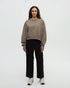 tentree W Bluffs Cropped Crew CLAY