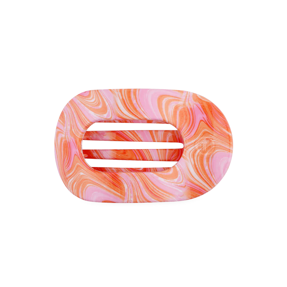 Teleties Medium Flat Hair Clip JUST KEEP SWIMMING