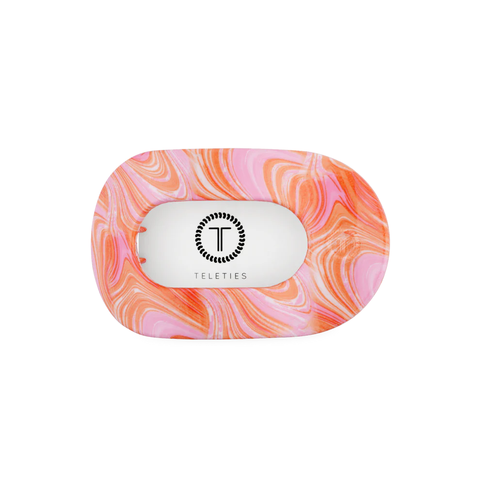 Teleties Medium Flat Hair Clip JUST KEEP SWIMMING