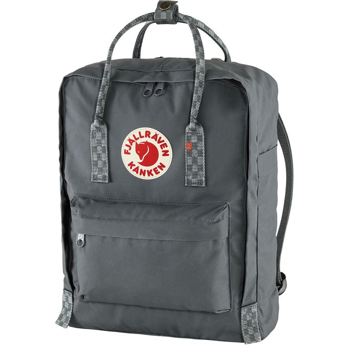 Fjallraven Kanken Original SUPER GREY / CHESS PATTERN