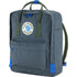 Fjallraven Kanken GRIS/VERT SUPER