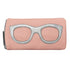 ili New York Eyeglass Case BLUSH/SILVER