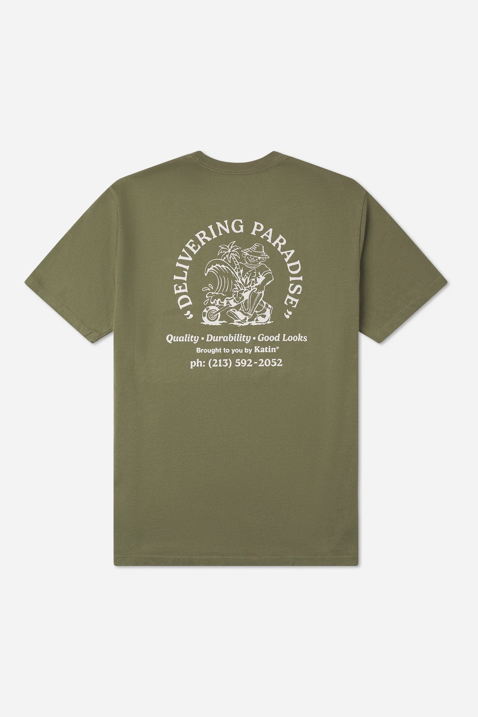 Katin M SS Garden Tee CLOVER