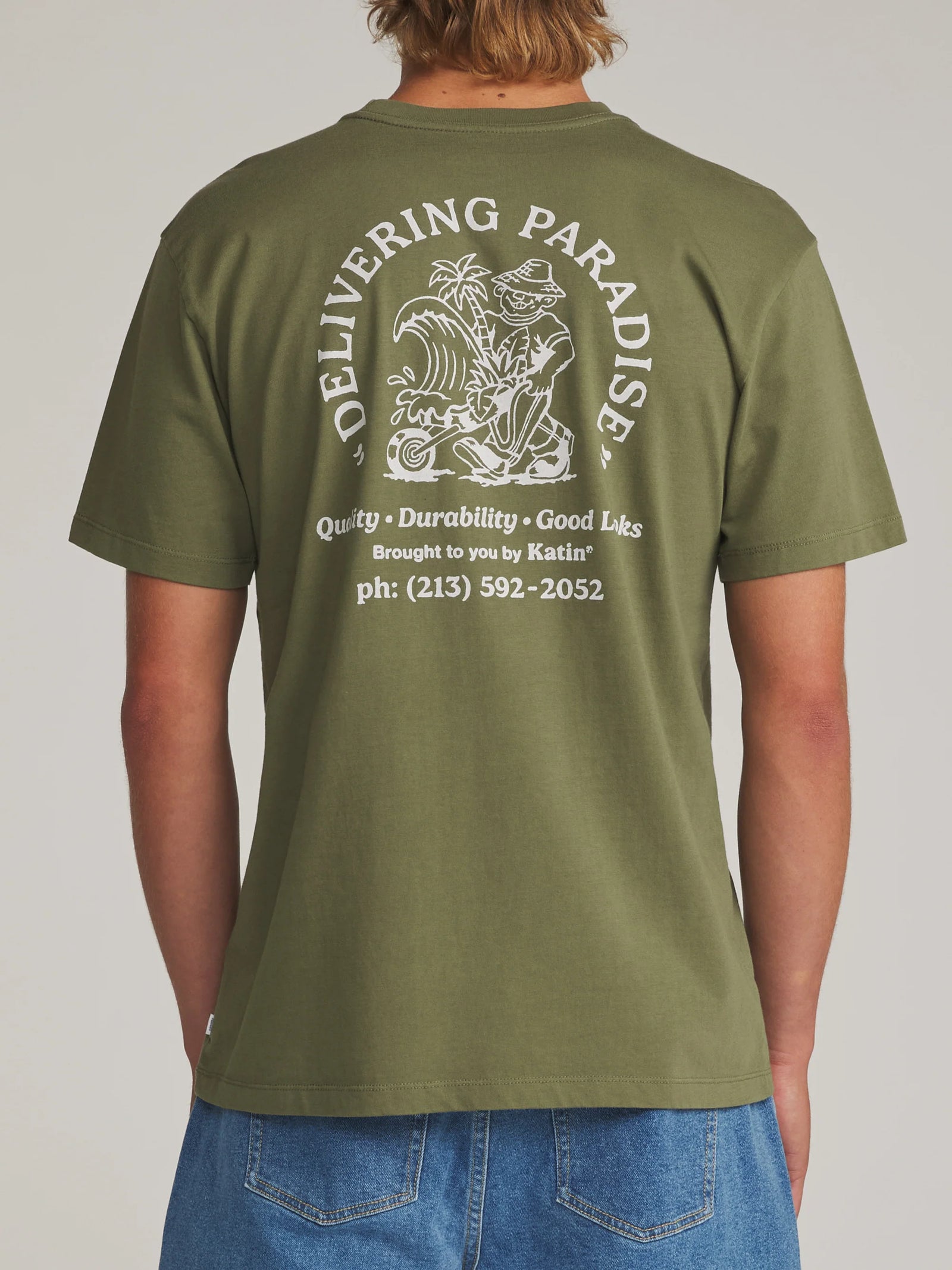 Katin M SS Garden Tee CLOVER