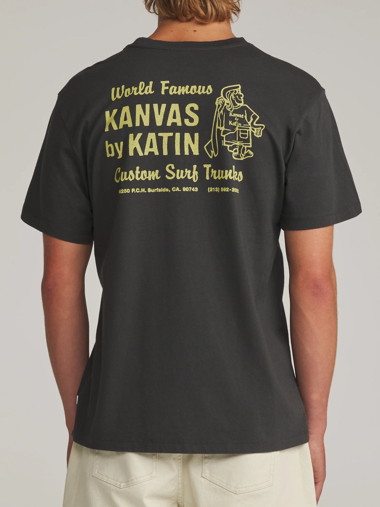 Katin M SS Rag Tee BLACK WASH