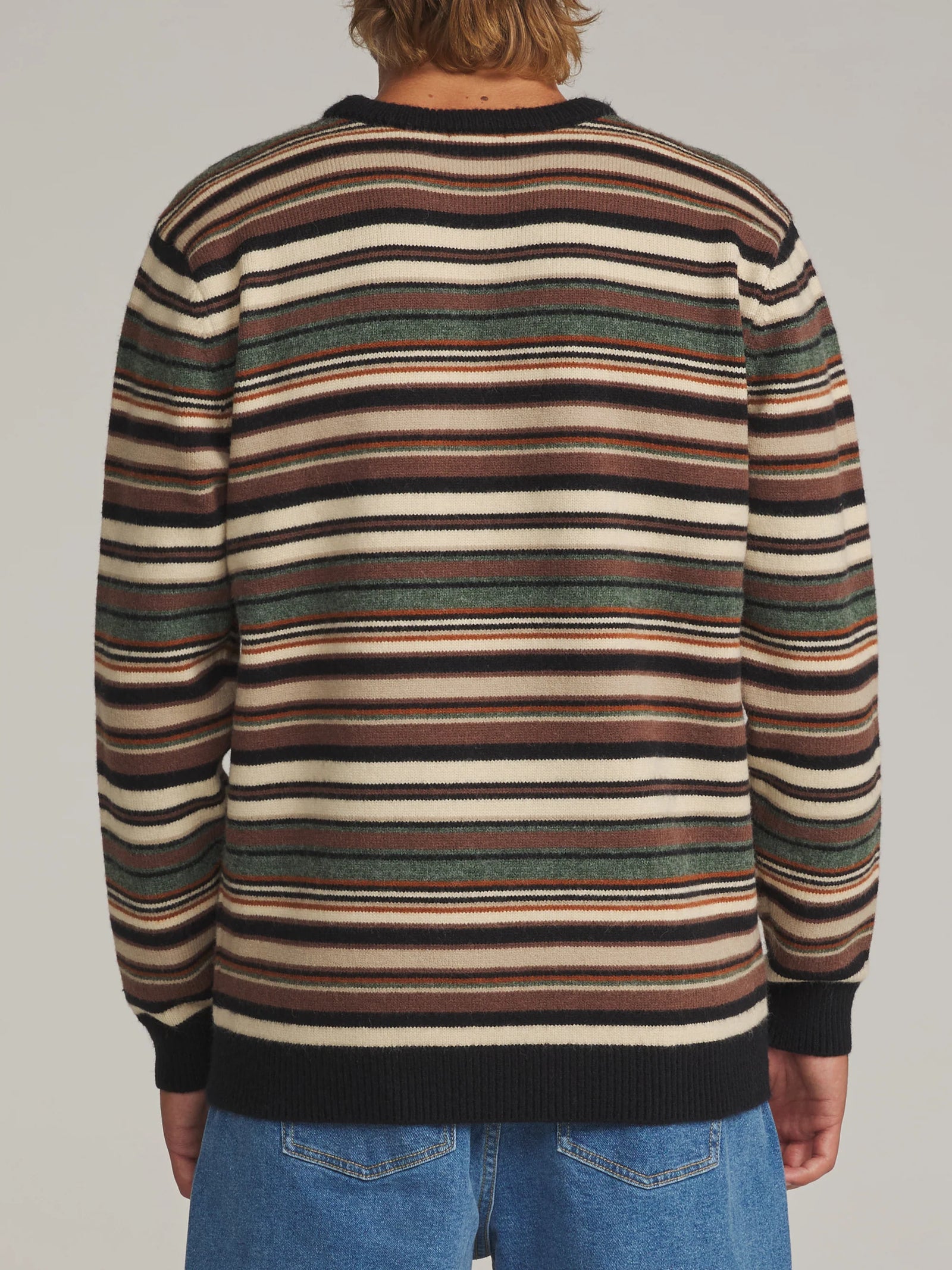 Katin M Hitch Stripe Sweater BLACK