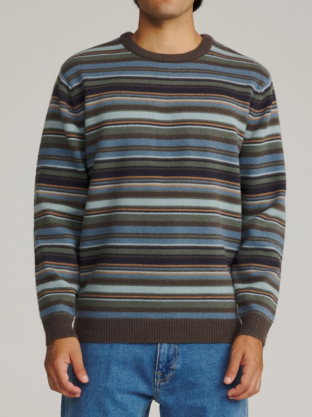 Katin M Hitch Stripe Sweater TEMPEST BLUE