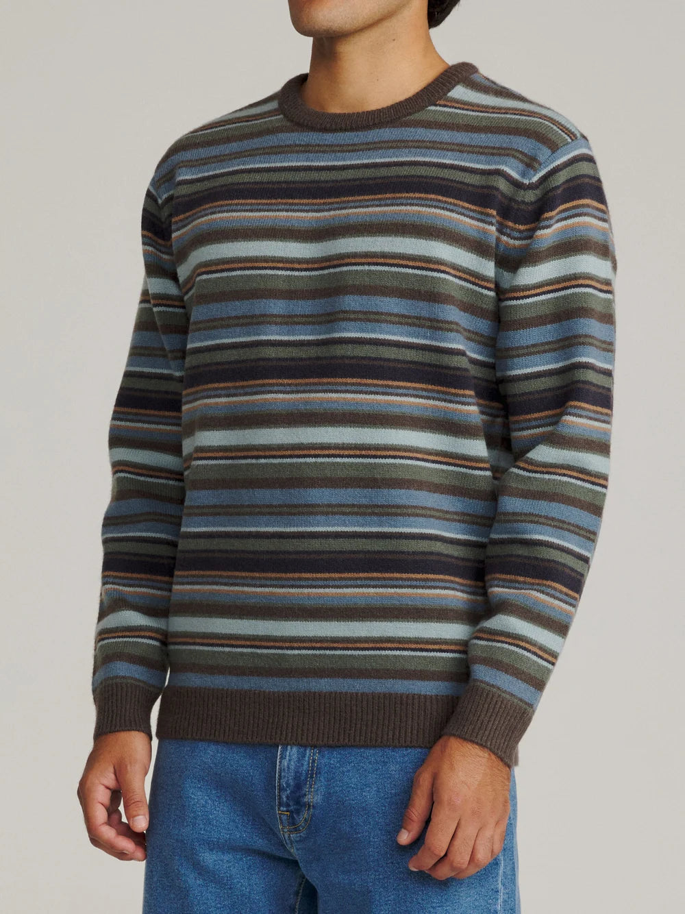 Katin M Hitch Stripe Sweater TEMPEST BLUE