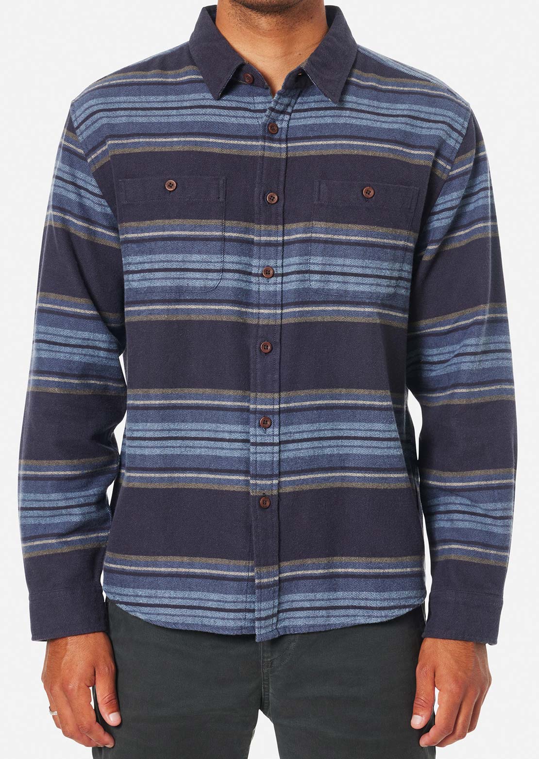 Katin M Sierra Flannel POLAR NAVY