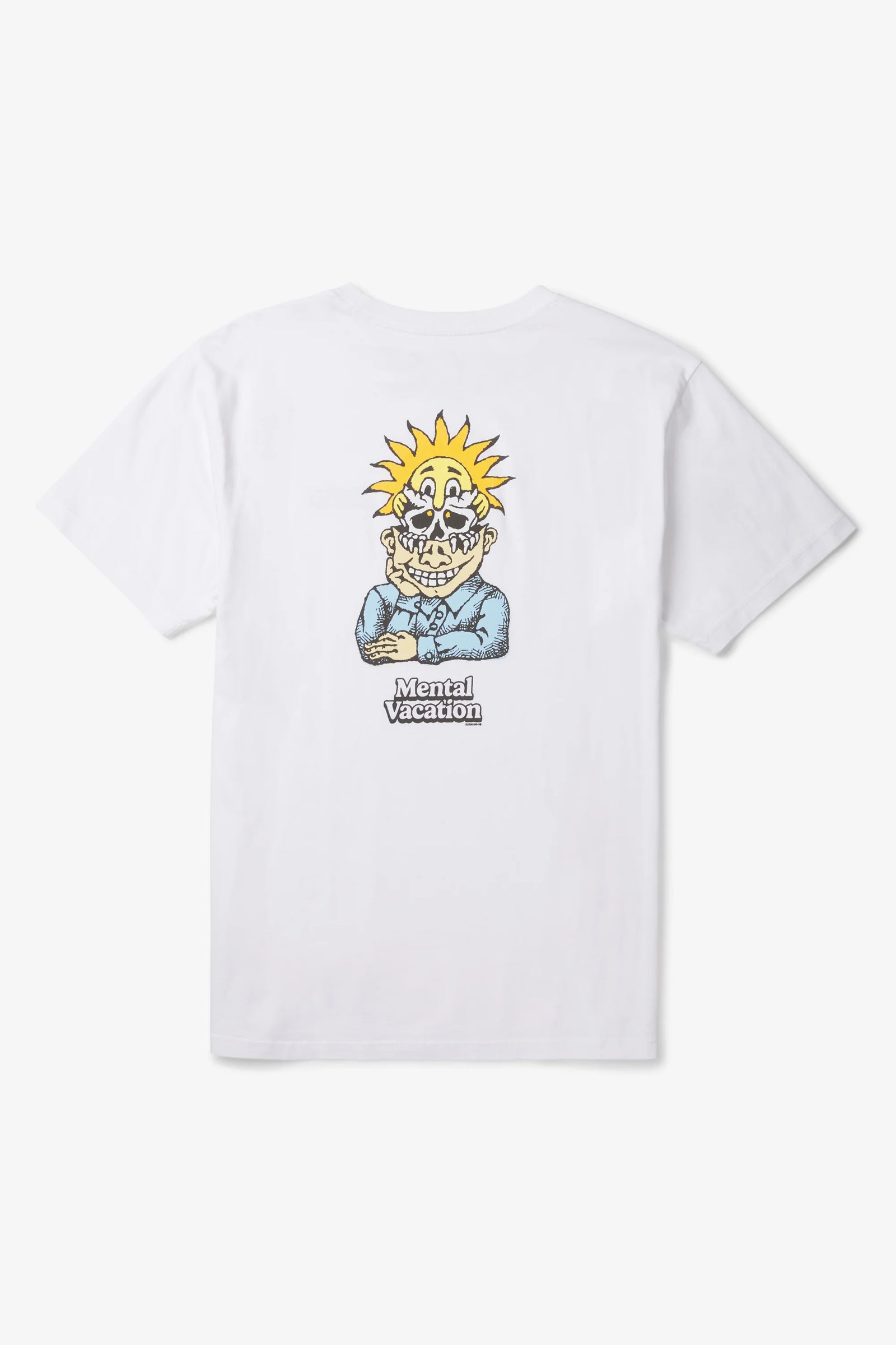 Katin M SS Brain Case Tee WHITE
