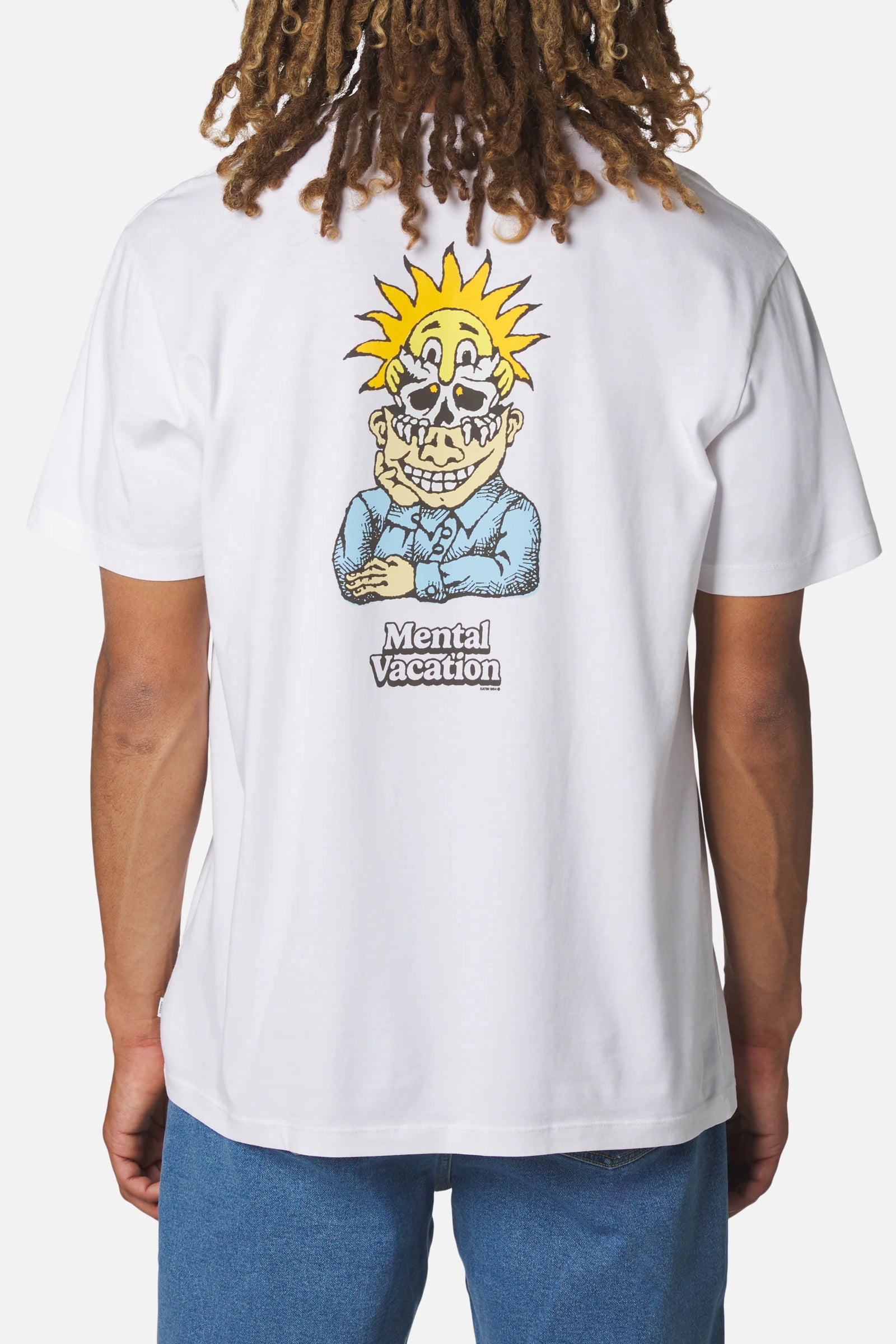 Katin M SS Brain Case Tee WHITE