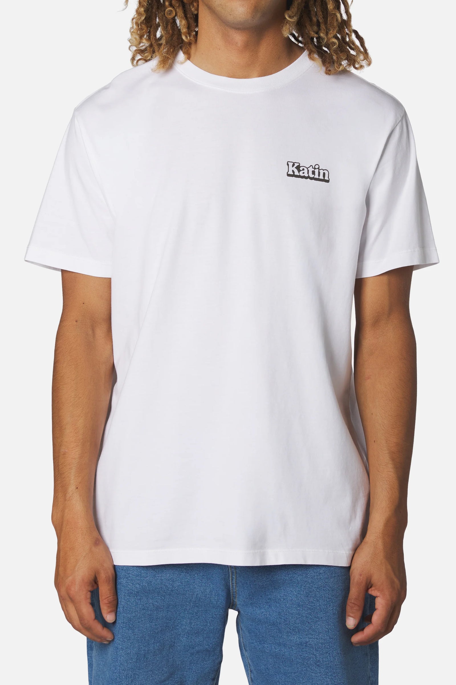 Katin M SS Brain Case Tee WHITE