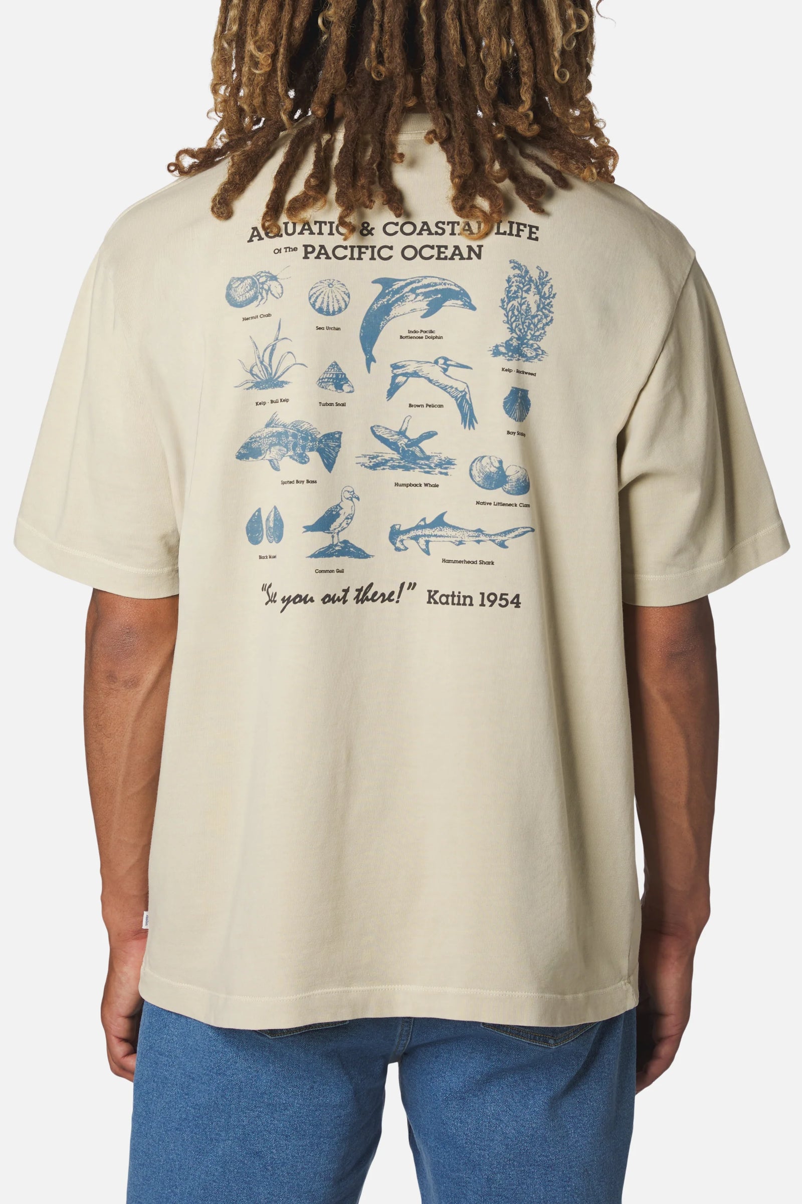 Katin M SS Conservation Box Tee PELICAN