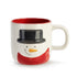 Demdaco Ceramic Snowman Mug