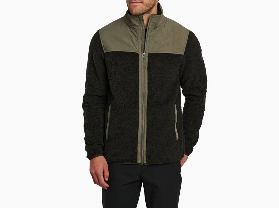 KUHL M Konfluence Fleece Jacket DARK MOSS/VINTAGE OLIVE