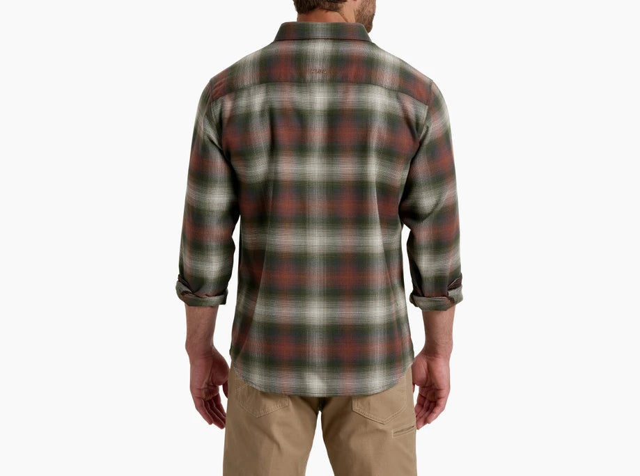 KUHL M LS Law Flannel OLIVE COPPER