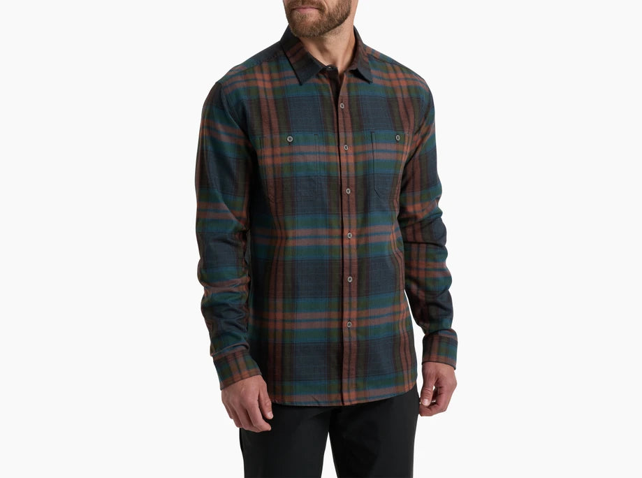 KUHL M LS Fugitive Flannel OASIS