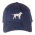 Belted Cow Dog Hat NAVY