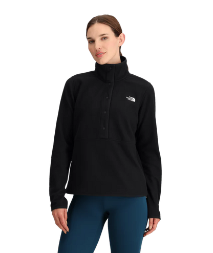 The North Face W Glacier Fleece 1/2 Snap TNF BLACK