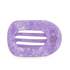 Teleties Large Flat Round Clip LAVENDER MIST