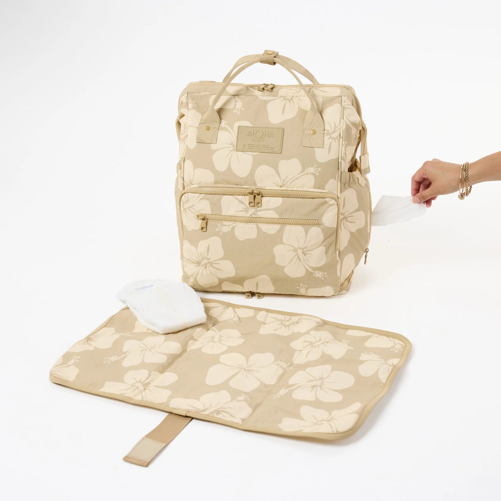 ALOHA Collection Hana Hou Le Bebe CREME / DUNE