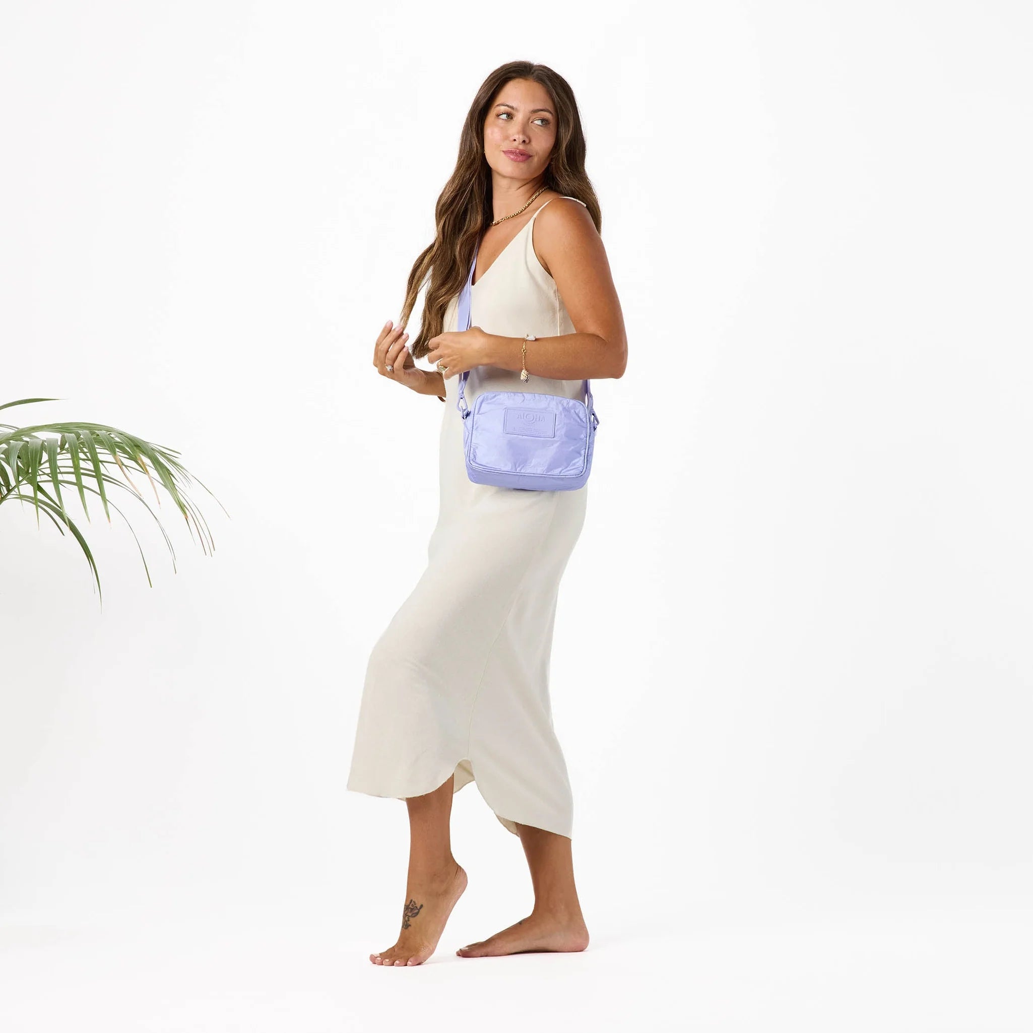 ALOHA Collection Monochrome Le Tour Crossbody Bag TAHITIAN PEARL
