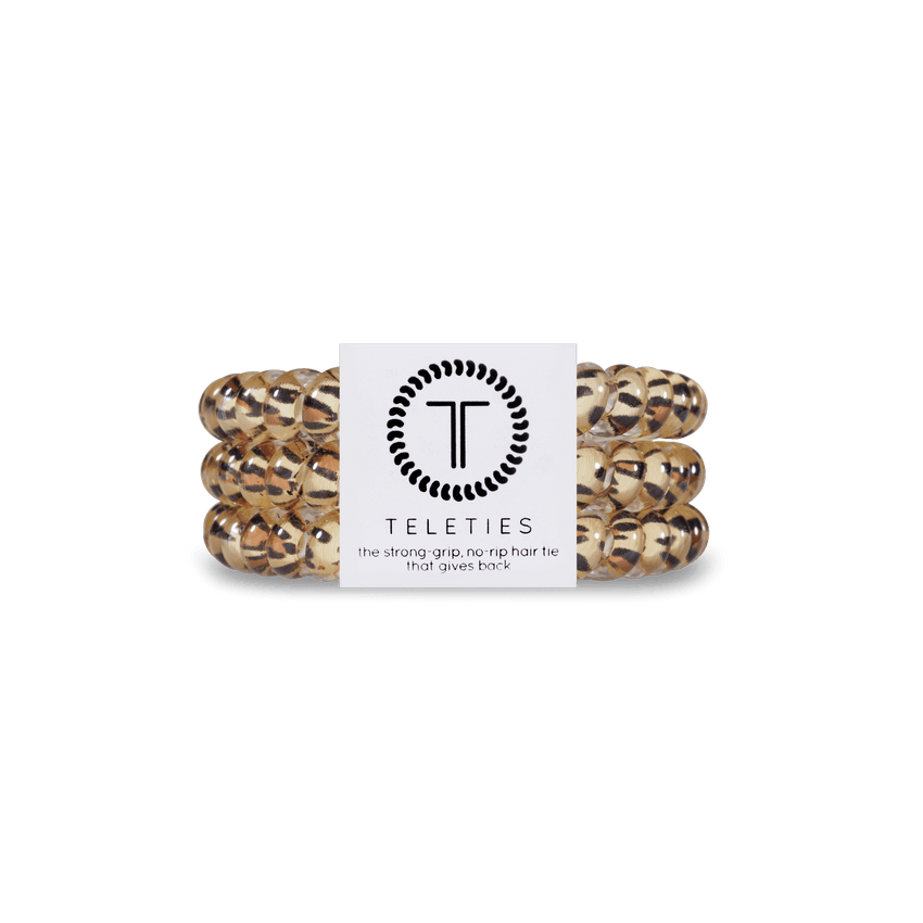 Teleties Small 3-Pack LEOPARD